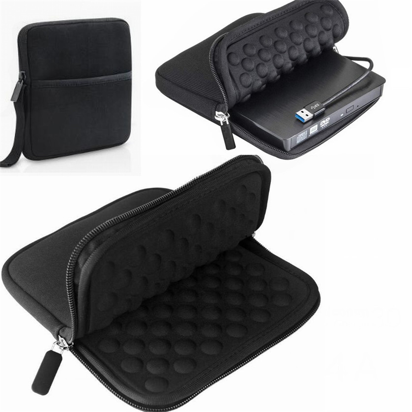 Laptop Sleeve Neoprene - DVDプレーヤー、ブルーレイドライブ、BlueFire、Asus、Magic Trackpad、Samsung、LG、Dellに対応した、柔らかいネオプレン製の保護キャリングケース。