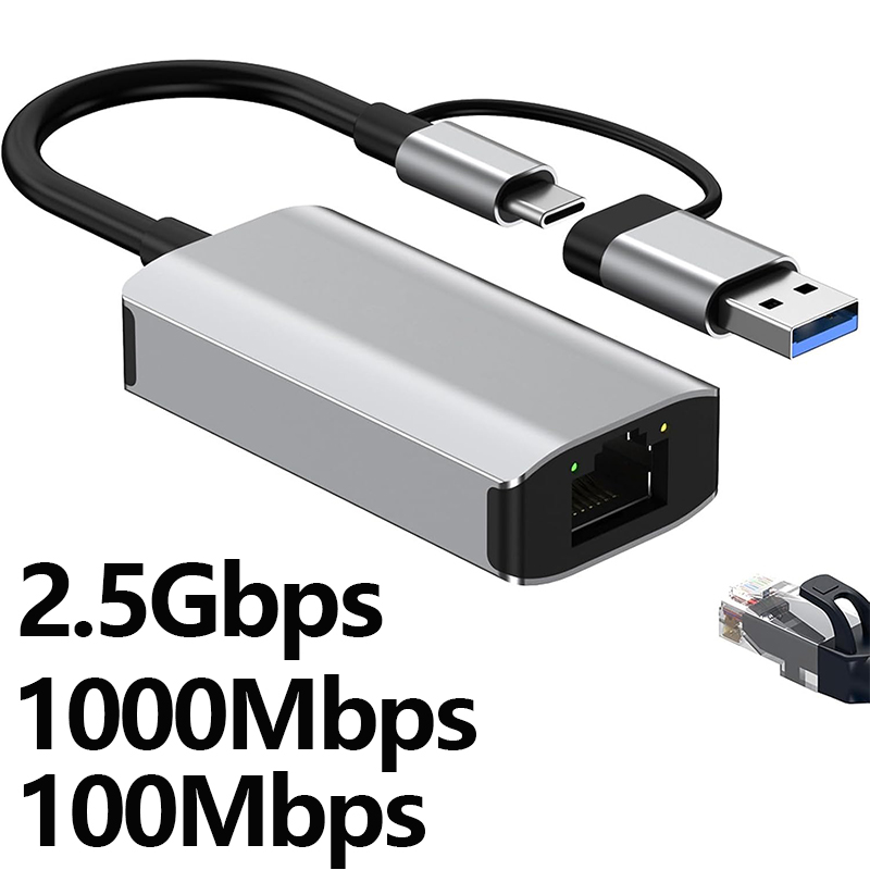 Laptop Accessories Macbook - 2.5G (2500 Mbps) USB 3.0 Type-C