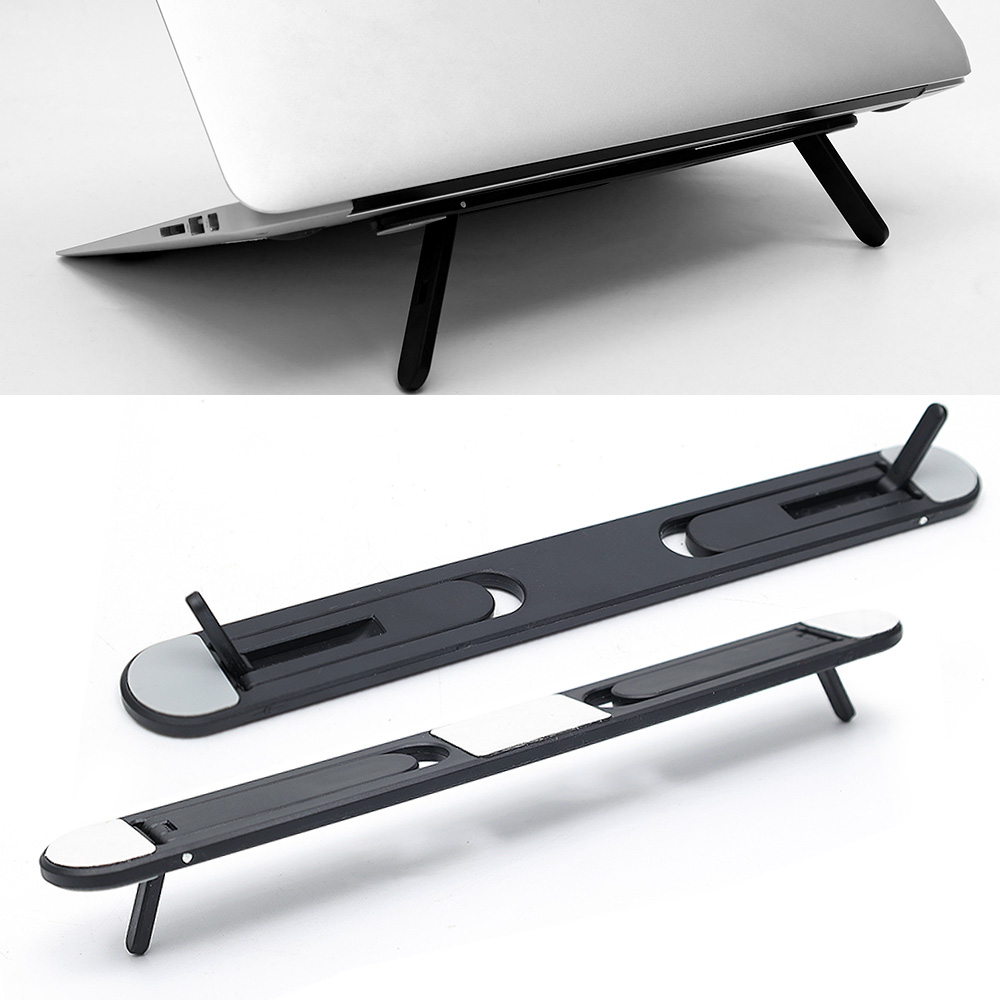 Laptop Accessories Macbook - ユニバーサルラップトップスタンドホルダーポータブルノートブックブラケット折りたたみ式冷却スタンドアクセサリー MacBook Ipad キーボード用