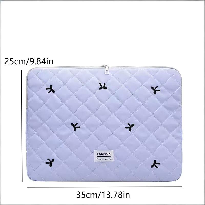 Laptop Sleeve Neoprene - タブレット収納バッグ、ラップトップ収納バッグ、ソフトバッグ、蝶結び型ラップトップ保護ケース、耐衝撃インナースリーブ