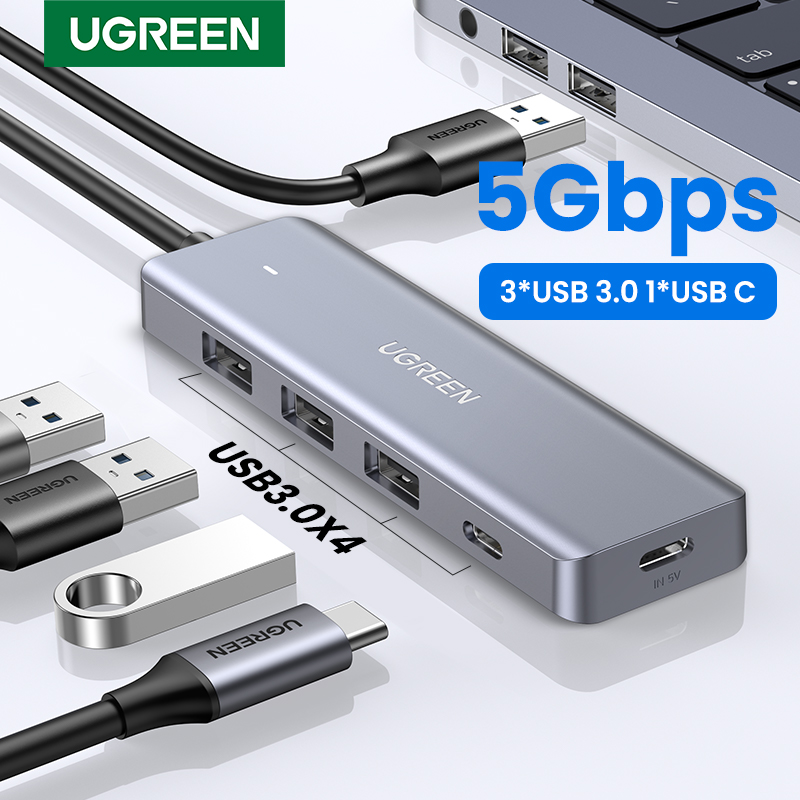 Xbox Laptop Accessories - UGREEN USB ハブ 4 ポート USB-A