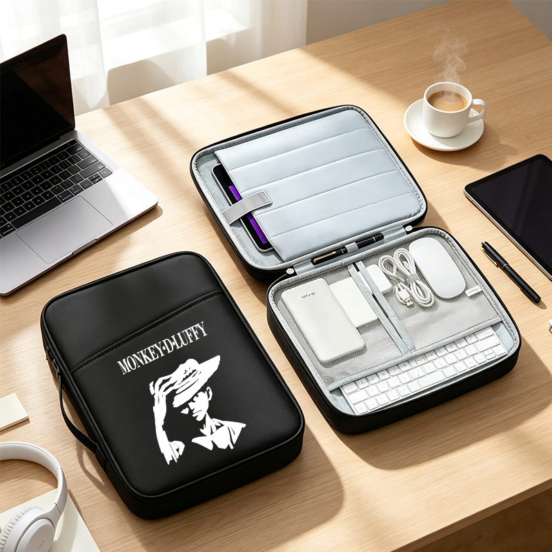 Laptop Accessories Organizer Bag - 新しいワンピースラップトップスリーブバッグアニメ漫画防水ノートブック保護ケースルフィ 11/13/15.6 インチラップトップバッグギフト