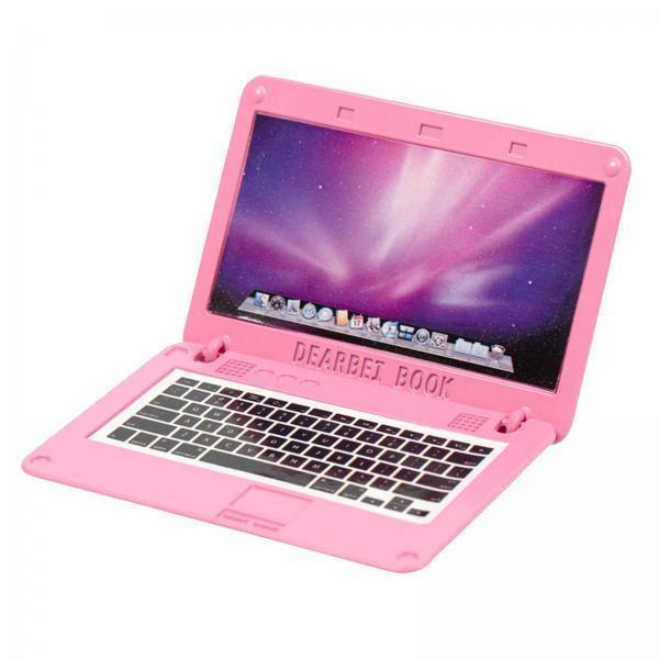 ドールハウス ミニチュア ラップトップ コンピューター おも - Laptop Accessories Pink のレビューと価格