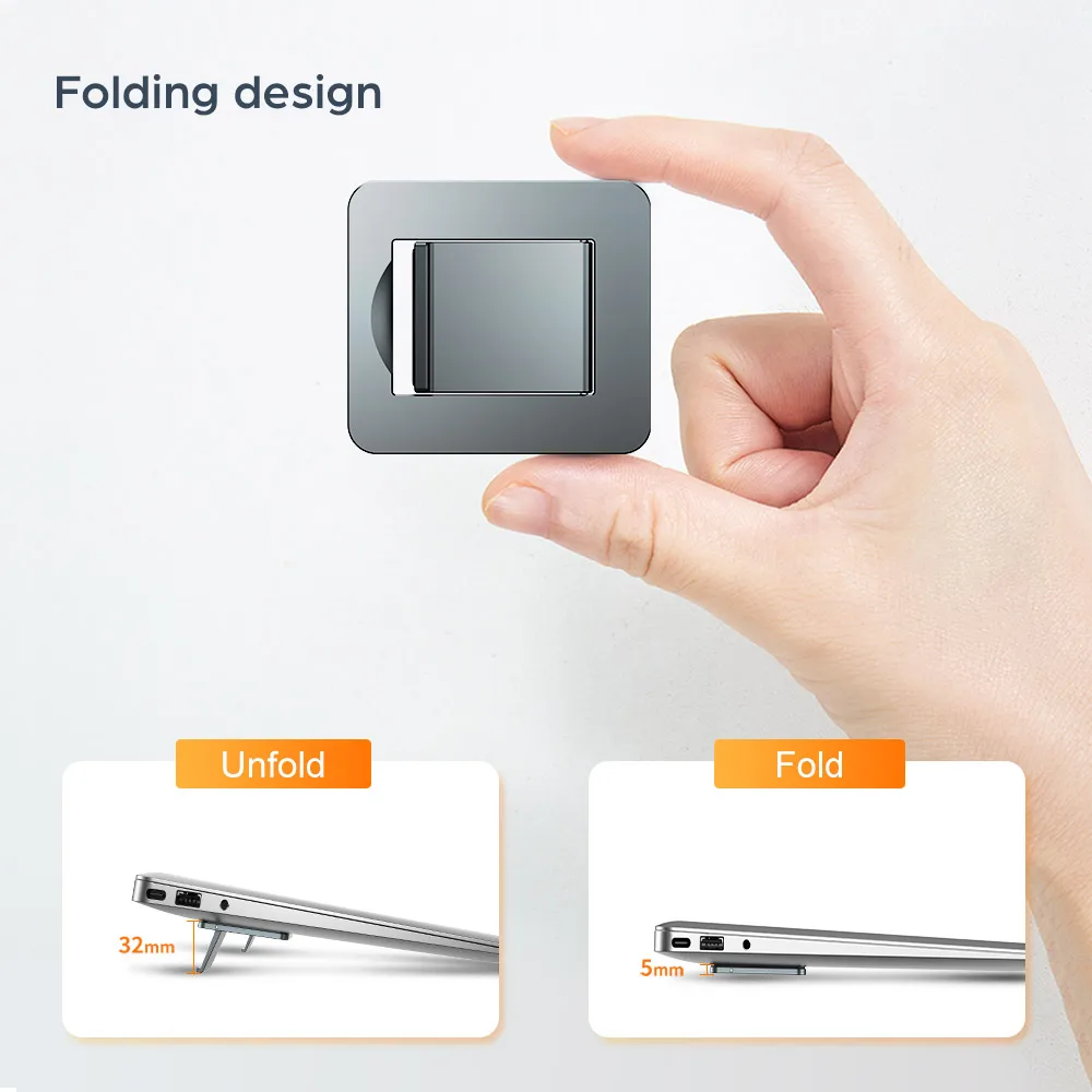 Oatsbasf 2 個ミニメタルラップトップスタンドノート - Laptop Accessories Macbook のレビューと価格