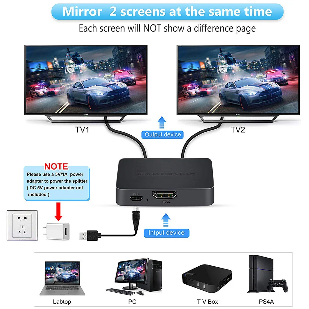 1-in-2-Out 4K スイッチ ビデオ HDMI 対応 - Xbox Laptop Accessories のレビューと価格