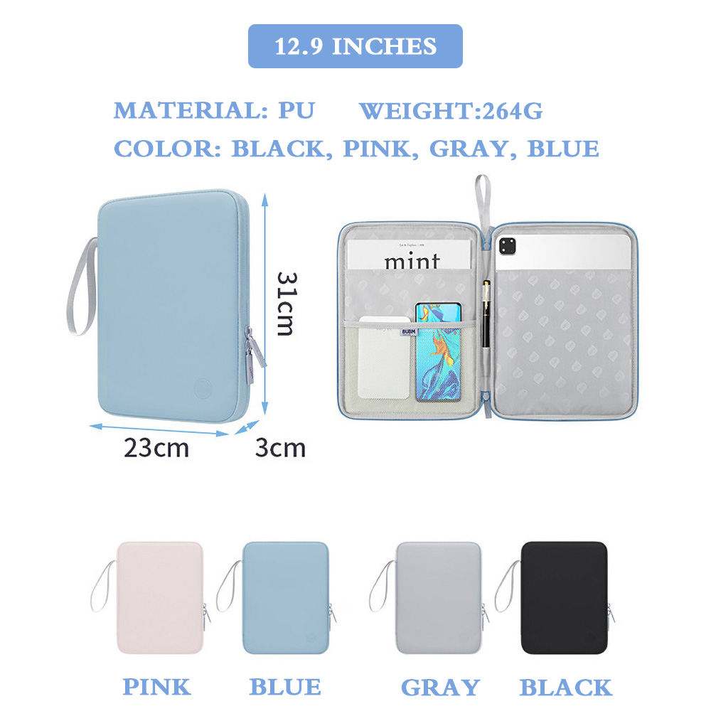 多機能防水ファブリックスリーブ iPad 10.9インチ 1 - Laptop Accessories Organizer Bag のレビューと価格