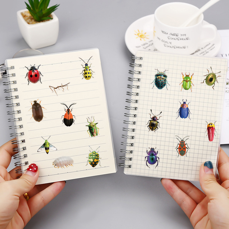 50 個透明 PET ステッカー現実的な昆虫漫画ステッカー  - Laptop Accessories Cool のレビューと価格