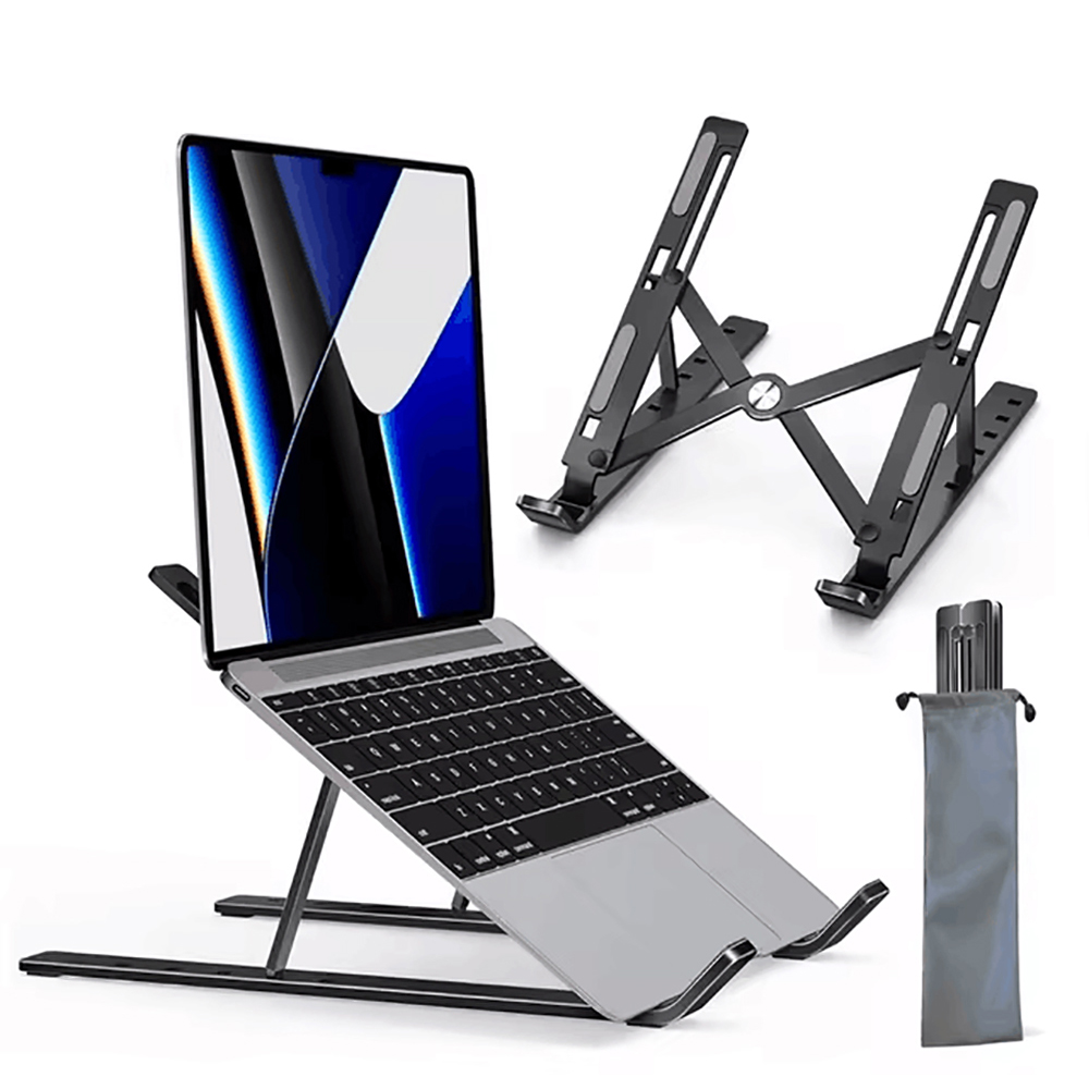 調節可能なラップトップホルダーコンピュータモニターホルダーポ - Laptop Accessories Macbook のレビューと価格