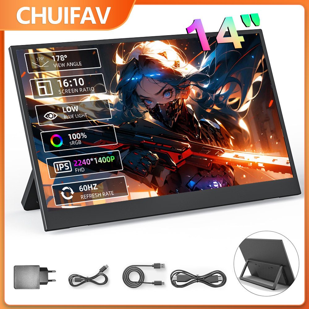 CHUIFAV 2560*1600 15.6インチ 2.5K - Xbox Laptop Accessories のレビューと価格