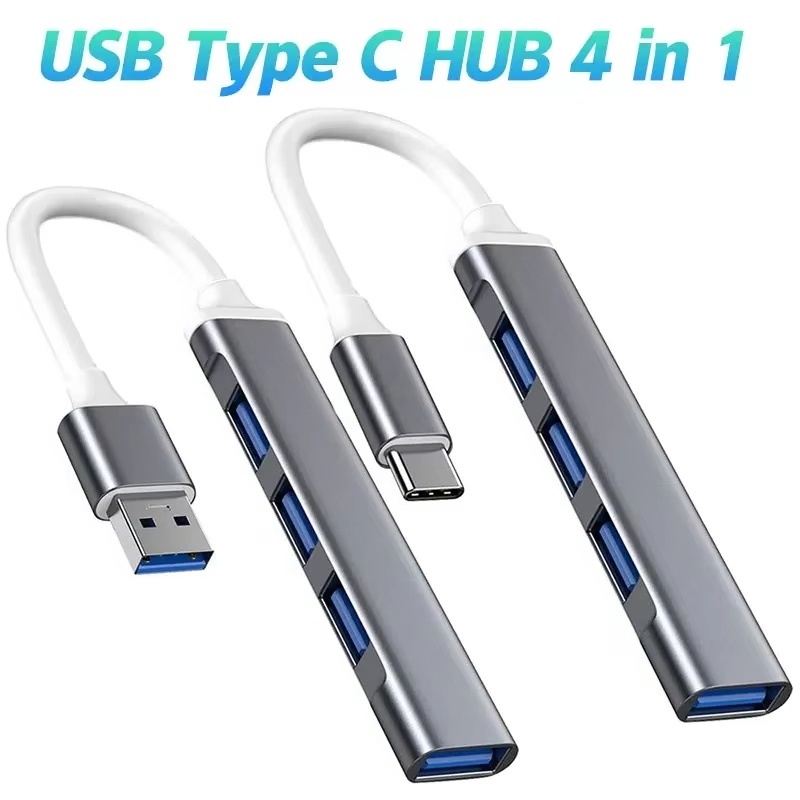 USB 3.0ハブ 4ポートUSBハブ 高速Type-Cスプ - Laptop Accessories Macbook のレビューと価格
