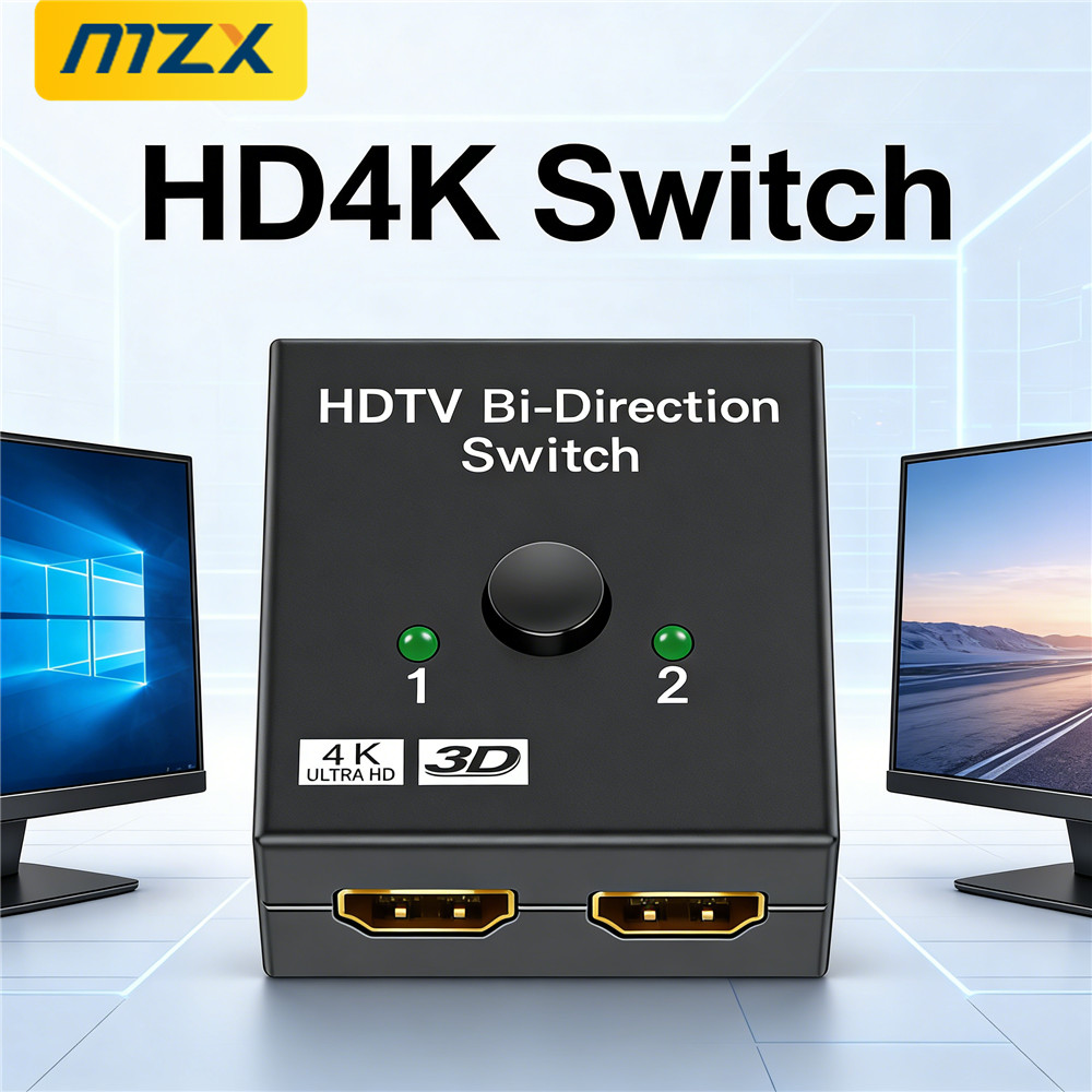 MZX 4K HDMI 互換スイッチ 2-In-1-Out  - Xbox Laptop Accessories のレビューと価格