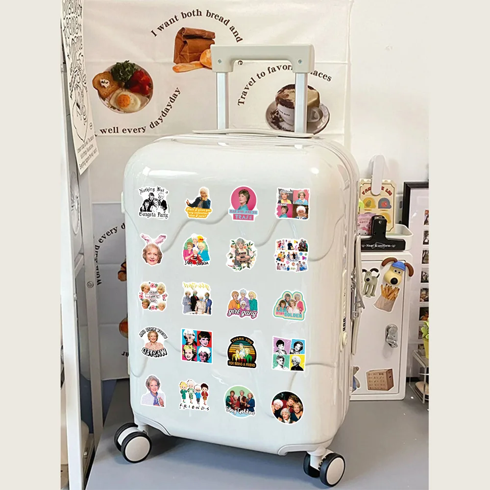 50枚入り テレビ番組「ゴールデン・ガールズ」ステッカー D - Laptop Accessories Girly のレビューと価格
