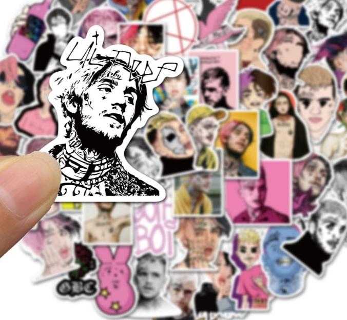 10/30/50 個アメリカのラッパーリルのぞき見落書き防水 - Laptop Accessories Girly のレビューと価格